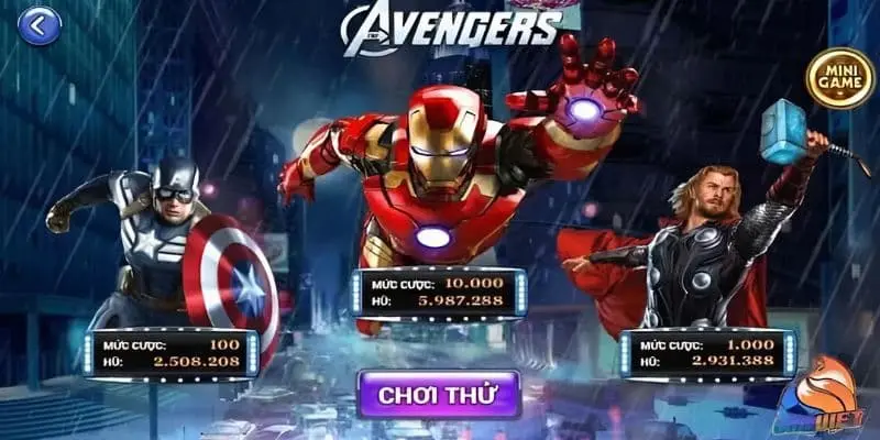 Giới thiệu tổng quan về Nổ hũ Avengers 11uu