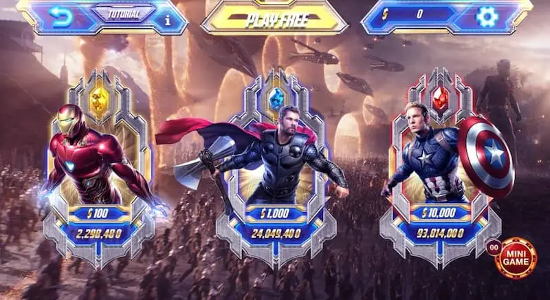 Nổ hũ Avengers